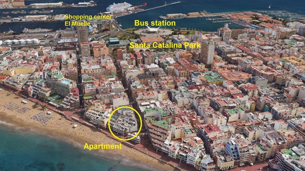 Marsin Playa 408 Vivienda Vacacional ลาสปัลมาส เด กรานคานาเรีย ภายนอก รูปภาพ